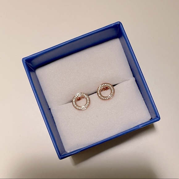 unbranded Jewelry - FASHION EARRINGS | Rose Gold Tone Circular Studs | NWOT